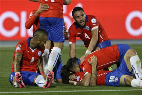 Chile giành chiến thắng đậm đà trước Bolivia
