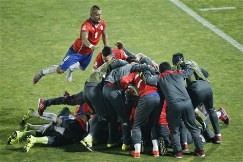 Chile đang rất quyết tâm sẽ vô địch trên sân nhà.