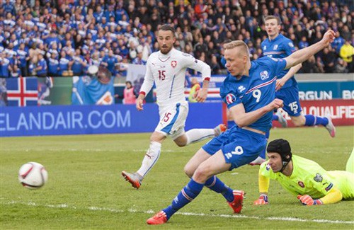Iceland Czech Republic Euro Soccer