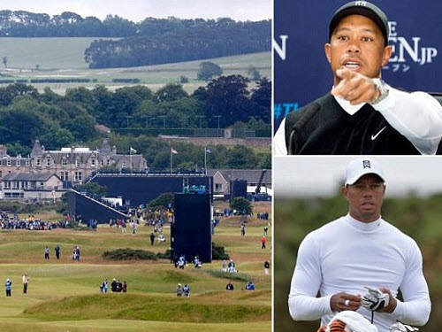 Giải golf British open khởi tranh: Tiger Woods trở lại mái nhà xưa