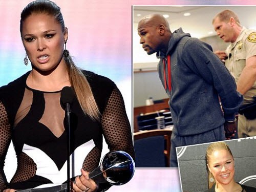 Ronda Rousey “hạ gục” Floyd Mayweather