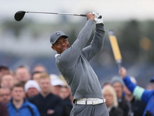 Vòng 1 The Open Championship: Tiger Woods chưa tìm lại chính mình