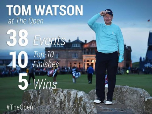 Vòng 2, British Open: Tạm biệt Tom Watson