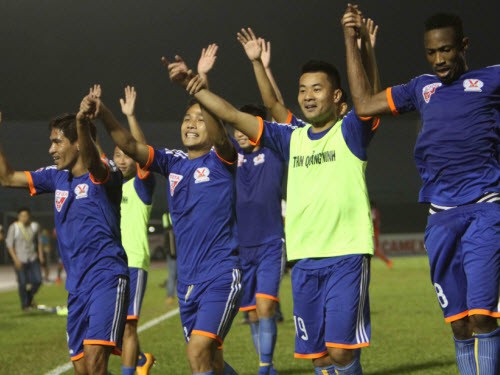 T.Quảng Ninh 1-0 SHB.Đà Nẵng: Chiến thắng tặng thầy