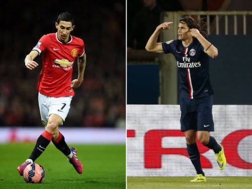 PSG muốn có Di Maria nhưng quyết giữ Cavani
