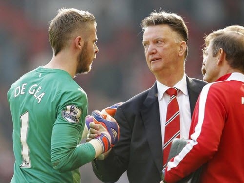 Van Gaal: “Chẳng có gì để phàn nàn về De Gea”