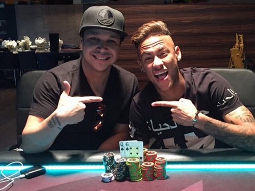 Neymar bay đêm, đánh bạc ở Las Vegas