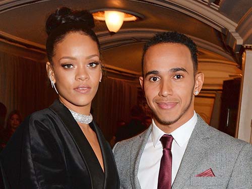 Rihanna đá bay Benzema vì… Lewis Hamilton?
