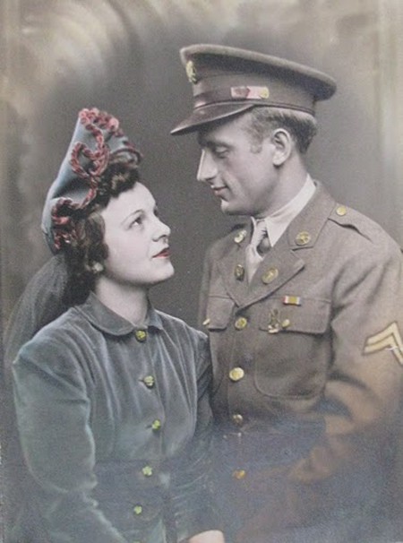 Julius Hirsch và vợ - Ana trong ngày cưới