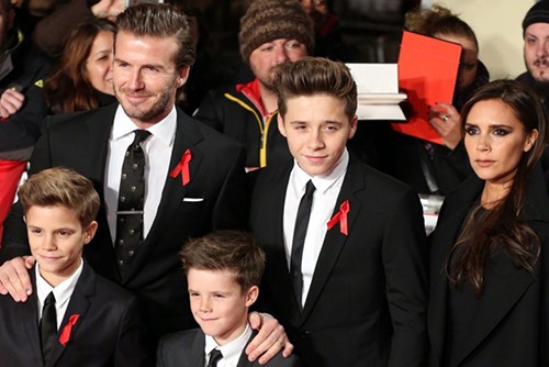 Beckham sợ con không vượt qua được điểm sàn