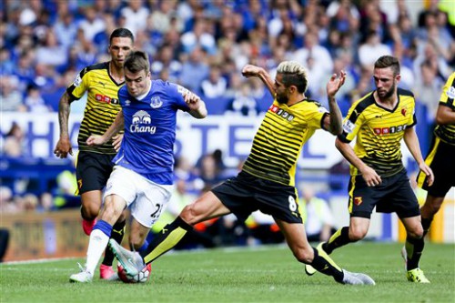 Everton phải rất chật vật mới lấy được 1 điểm.