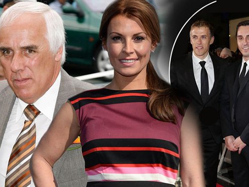 Vợ Rooney thương tiếc cha Neville