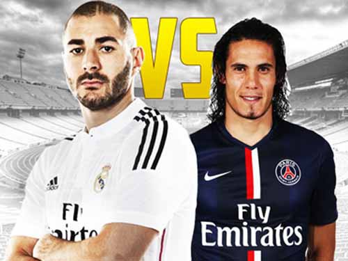 Mắt “lườm” Cavani,  tay “gắp” Benzema