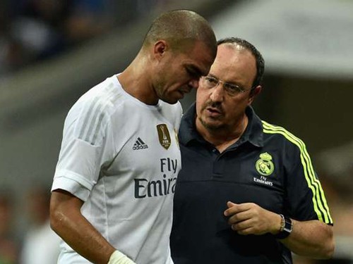 Pepe vắng mặt trong trận gặp Malaga