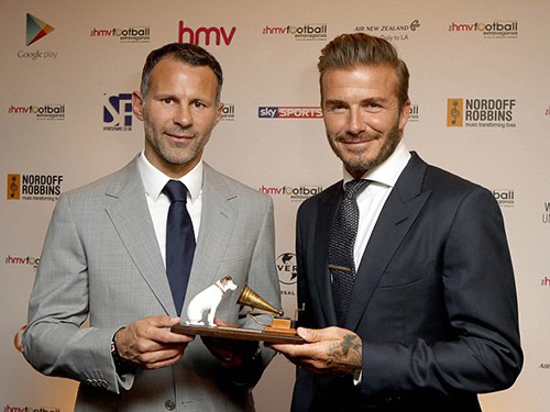 Beckham nhận giải Huyền thoại Bóng đá