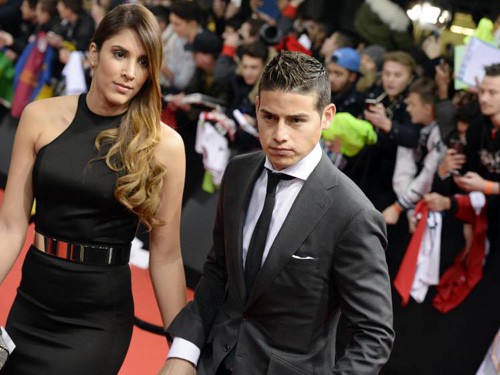 James Rodriguez vụng trộm với “thiên thần” Colombia