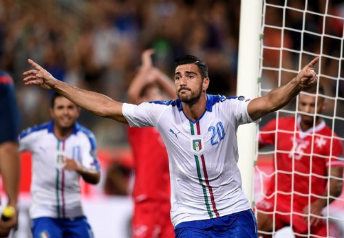 Graziano Pelle là tuyển thủ Italia duy nhất khuất phục hàng thủ Malta.