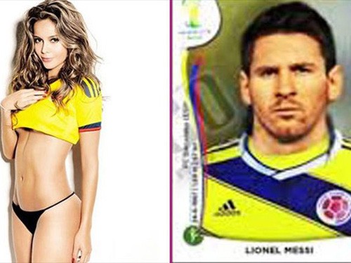 Messi là cầu thủ… Colombia