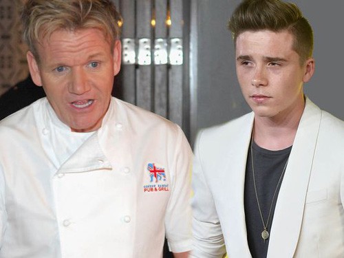 Con trai Beckham sẽ trở thành đầu bếp?