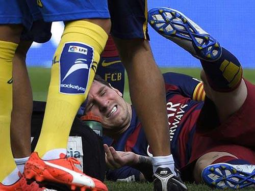 Messi dính chấn thương nặng