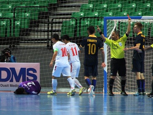 Giải Futsal ĐNÁ 2015: ĐTVN gặp Thái Lan tại bán kết