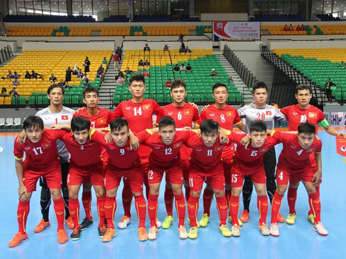 Giải Futsal vô địch ĐNÁ 2015: Việt Nam có chiến thắng thứ 2