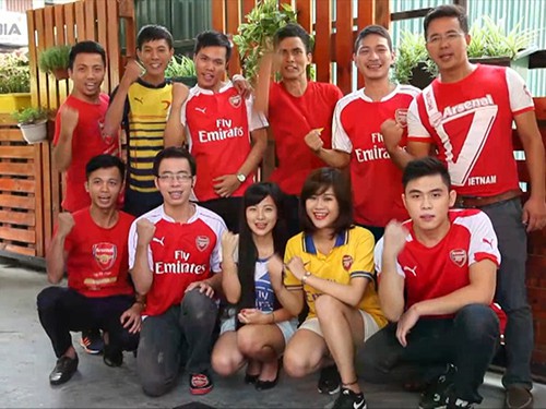 Hội CĐV Arsenal Việt Nam: Cuồng nhiệt và có ý thức