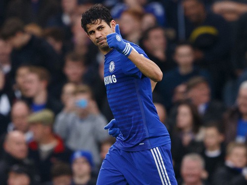 Diego Costa tòm tem  với bồ cũ của John Terry