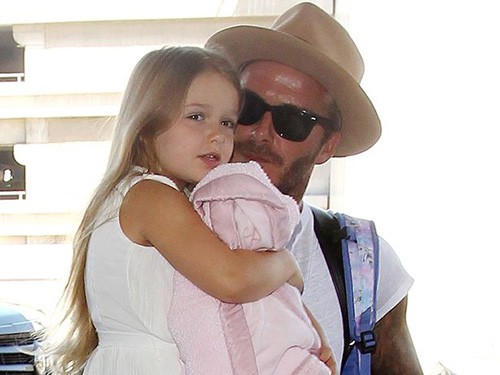 Becks cấm vợ cắt tóc cho con gái