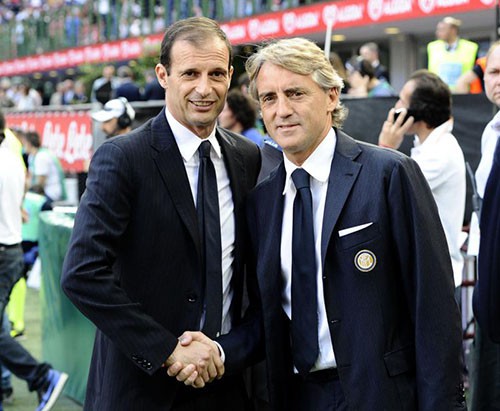 Massimiliano Allegri và Roberto Mancini: Hai ông thầy giỏi “ăn vụng”