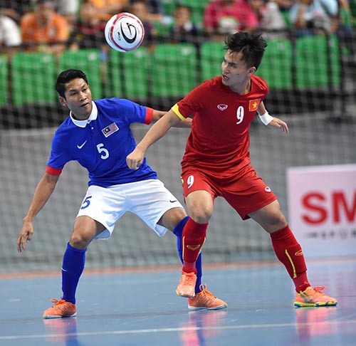 Giải Futsal ĐNÁ 2015: Việt Nam 5-6 Malaysia