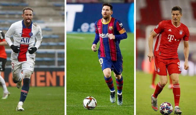 Messi xuất sắc hơn Neymar và Lewandowski thông qua dữ liệu