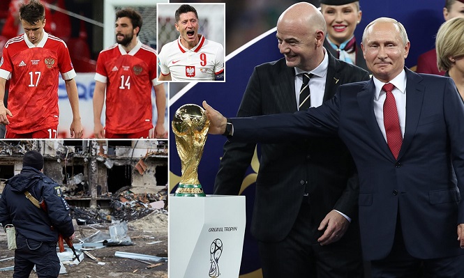 FIFA thay đổi quyết định chóng mặt đối với Nga tại World Cup 2022