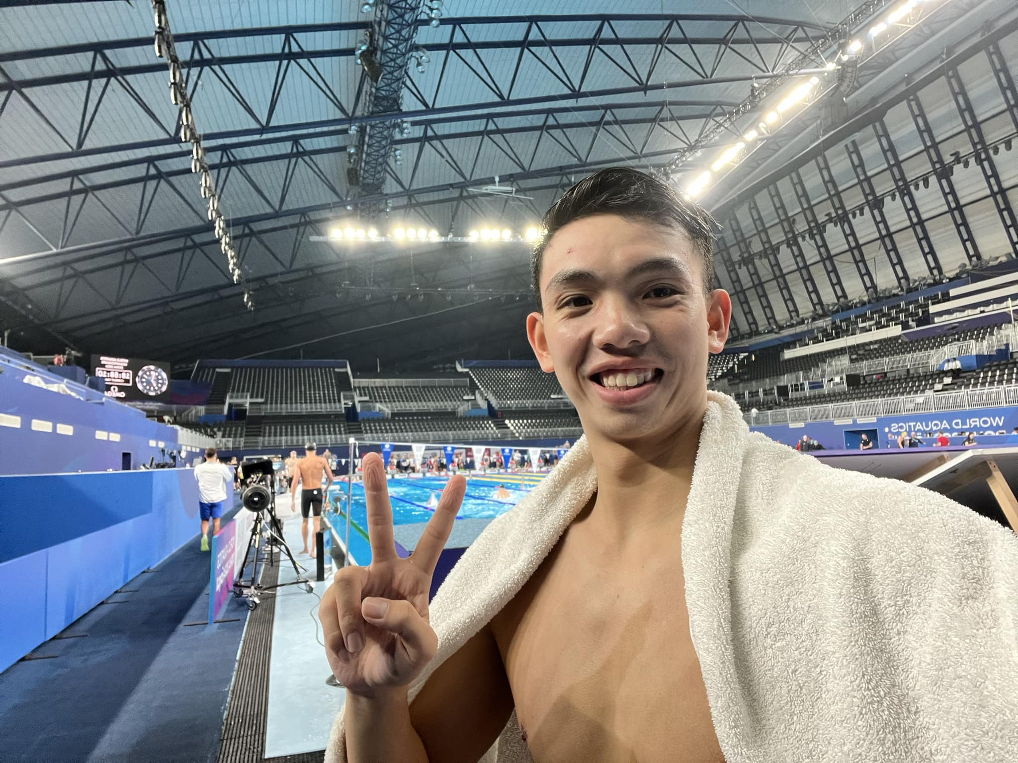 Huy Hoàng, Thanh Bảo “mở hàng” giải bơi vô địch thế giới ngày mồng 2 Tết Giáp Thìn