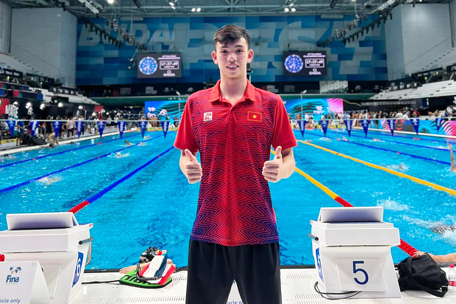 Nguyễn Huy Hoàng và tuyển bơi Việt Nam ra quân tại giải thế giới 2022
