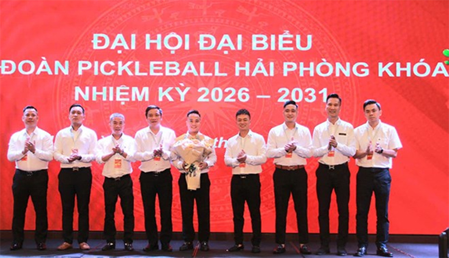 Hải Ph&ograve;ng th&agrave;nh lập Li&ecirc;n đo&agrave;n Pickleball, hướng tới chuy&ecirc;n nghiệp h&oacute;a phong tr&agrave;o
