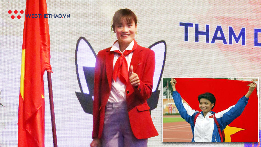 Quách Thị Lan là nữ VĐV điền kinh thứ hai trong lịch sử cầm cờ Việt Nam ở Olympic