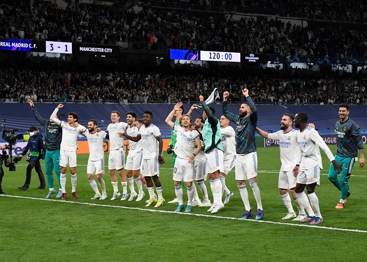Real Madrid: Ông vua ngược dòng ở Champions League 2021/22