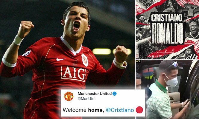 Ronaldo tạo hiệu ứng kinh ngạc trên Instagram khi trở lại MU