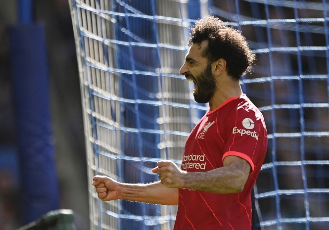Salah gia nhập danh sách ghi bàn siêu hạng cho Liverpool