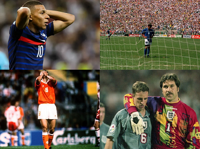 Những quả phạt đền hỏng ăn nổi tiếng trong lịch sử EURO và World Cup
