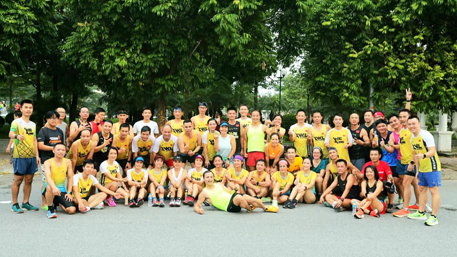 VKL Runners - Nhóm chạy “nhuộm vàng” Giải Bán Marathon Quốc tế Việt Nam 2023 với 200 thành viên
