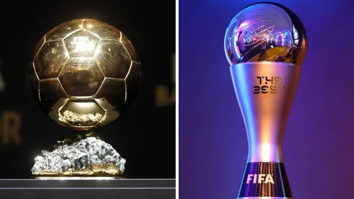 Giải thưởng Quả bóng vàng và The Best có những điểm khác biệt nào?