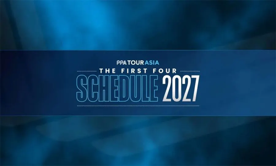PPA Tour Asia sẽ khởi tranh mùa giải 2027 với 4 chặng PPA Asia 500 tại Thái Lan, Philippines, Malaysia và Việt Nam (Ảnh: PPA)