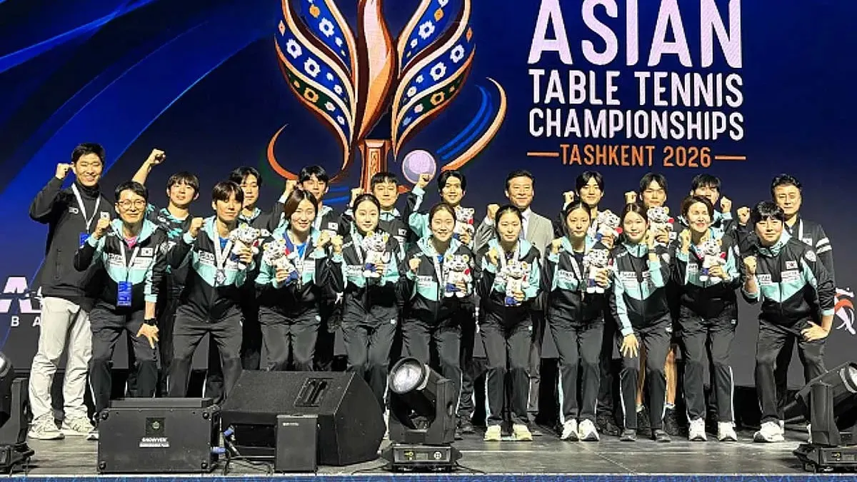 Bóng bàn Hàn Quốc đón nhận những tín hiệu tích cực từ Giải vô địch châu Á 2026