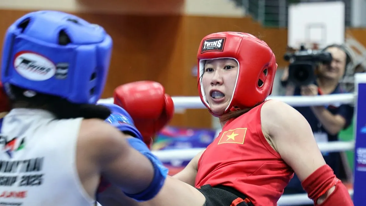 Những trận chung kết "bốc hơi" ở ngày hạ màn môn Muay Đại hội Thể thao toàn quốc 2026