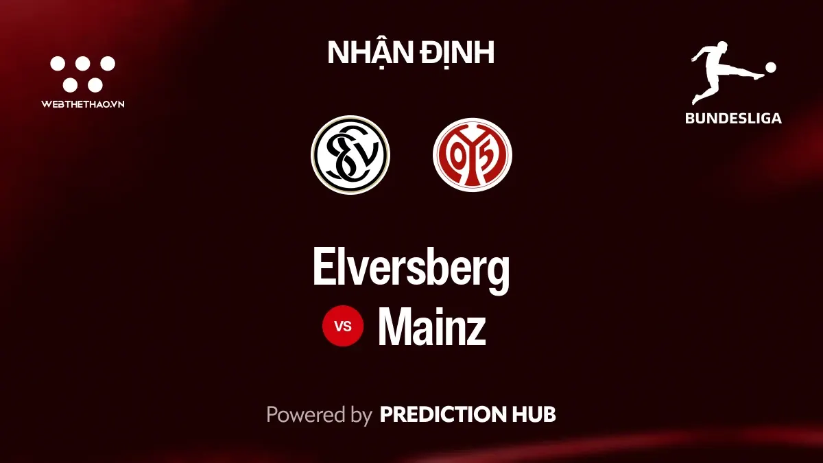 Nhận định Elversberg vs Mainz: Cùng 10 điểm, Mainz nhỉnh hơn nhưng chủ nhà đủ sức cầm hòa