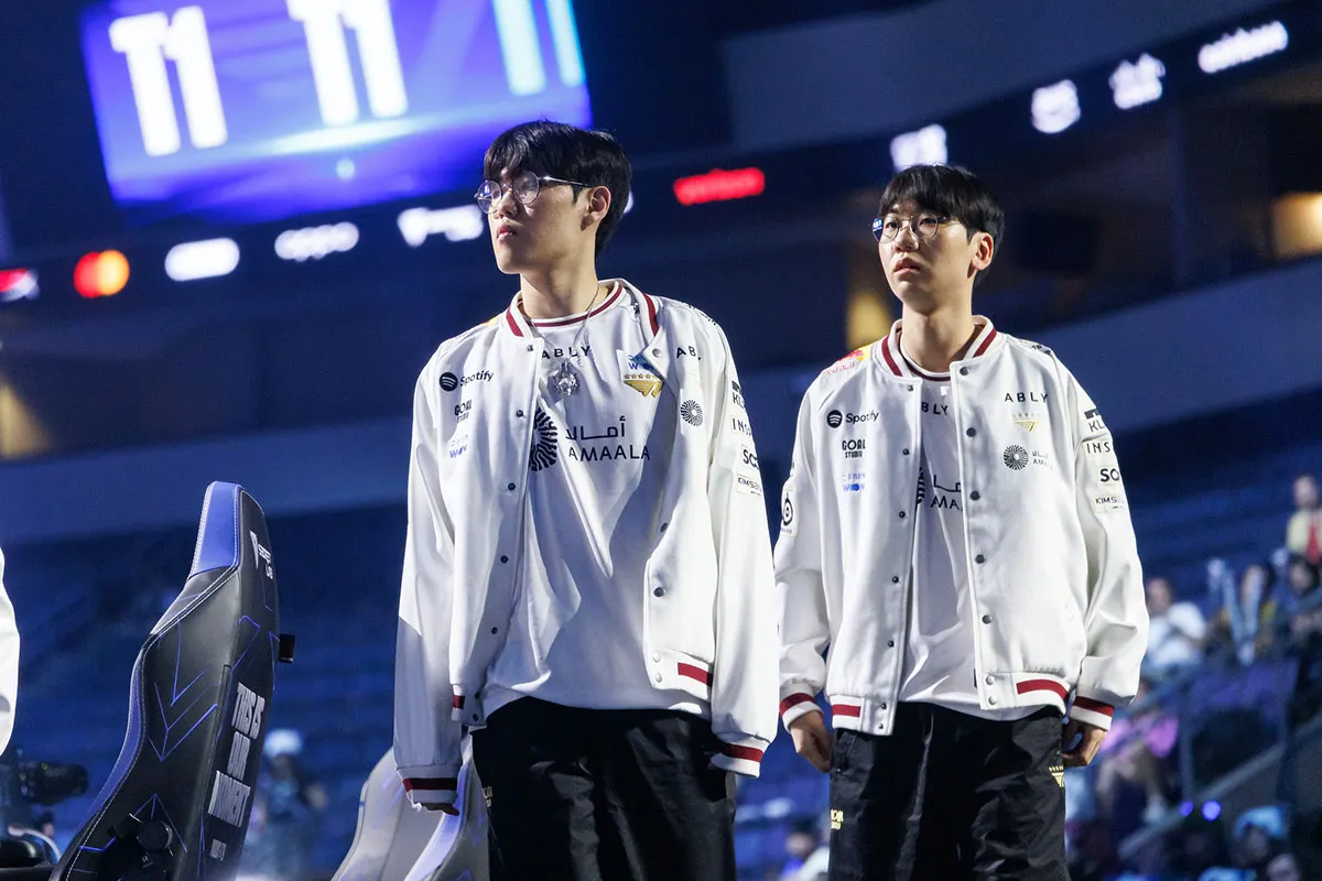 T1 tiếp tục duy trì thành tích ấn tượng tại CKTG (Ảnh: LoLEsports)