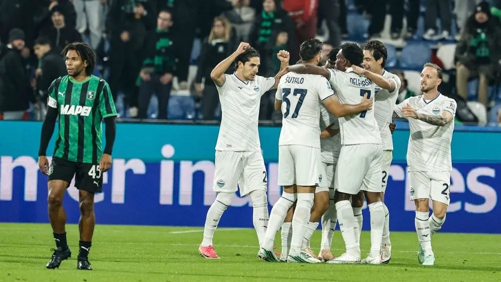 Đội đầu bảng Lazio ghi 6 bàn thắng vào lưới Sassuolo (6-2) - Ảnh: Getty