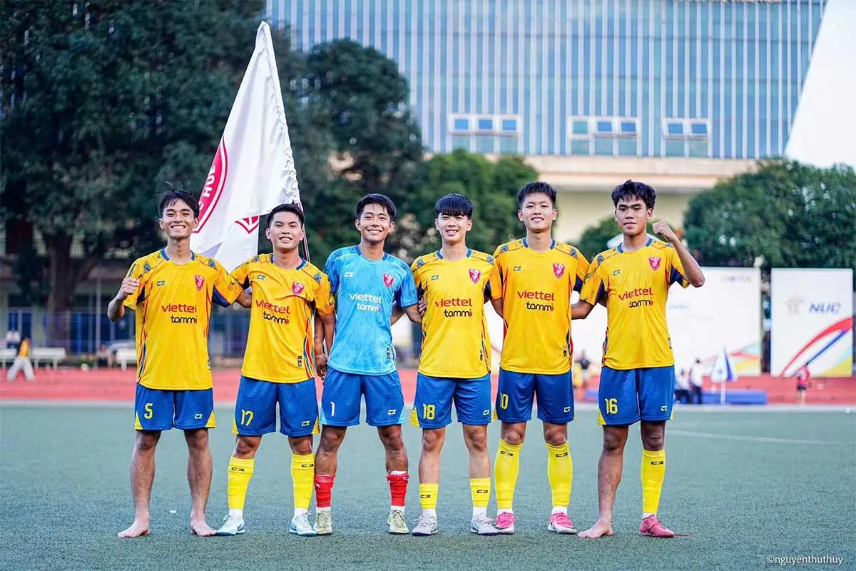 Tiến vào chung kết sau chiến thắng thuyết phục, Đại học Huế tham vọng bảo vệ ngôi vô địch NUC (Ảnh: Đại học Huế)